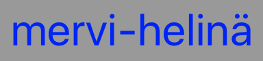 mervi-helinä logo